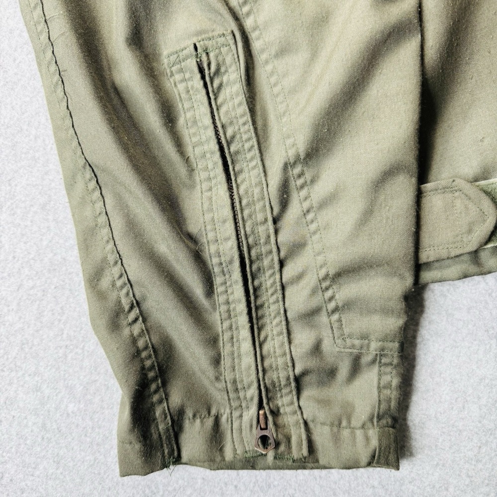 Vintage US Military Flyers Coveralls Mens 38R CWU-27/P Flight Suit 70s Olive - Picture 7 of 16